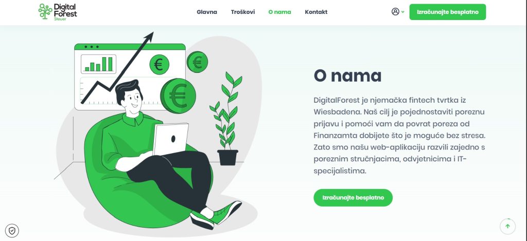 DigitalForest - povrat poreza u Njemačkoj